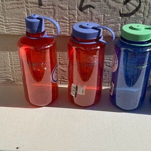 Colorful Nalgene Water Bottles 3 for $15 just message me which numbers :).